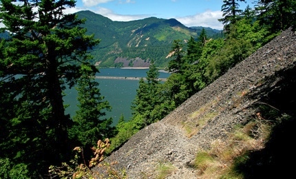 Mitchell Point trail view