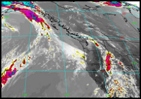 NW USA Infrared Satellite