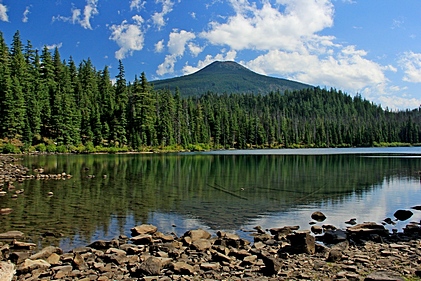 Olallie Butte from Lower Lake