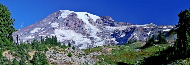 Mt. Rainier from the Reflection Lakes